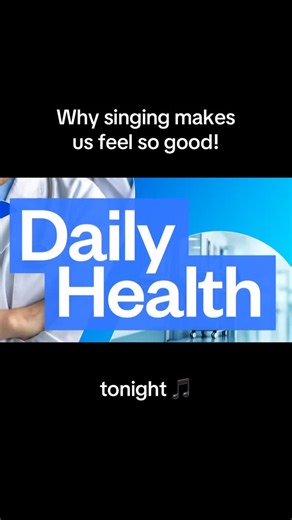 I love to sing- it’s my stress release, my outlet. Turns out there’s science behind that. | Kate Snow