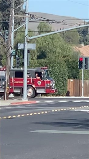 Engine 8 responding to medical emergency