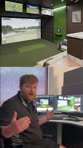 SWEET Golf Simulator Room Design
