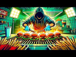 First Look At The NEW Corner Kitchen Fast Food Simulator...