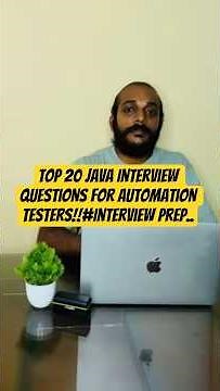💻⚡Top 20 Java Questions for Automation Testers | Java Quick Revision | Ajay Automates