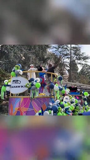 Sam Darnold and Kenneth Walker III Enjoy Disneyland