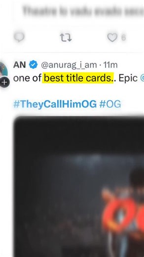 Sainadh Alla on Instagram: "Let me show you the process of how we made the best title card ever for They Call Him OG. from rough sketches and storyboards to that epic final frame. What began as just an idea on paper… became a statement on screen. Not just a title but an entry that carried the aura of our Power Star Pawan Kalyan. Every sketch. Every frame. Every sleepless night. All leading to this moment. #theycallhimog #behindthescene #titlesequence #powerstar #pawankalyan"