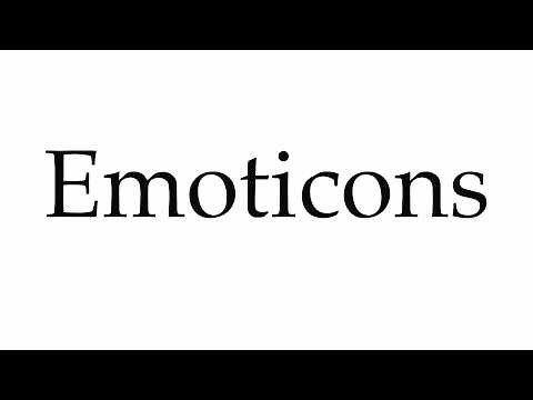 How to Pronounce Emoticons
