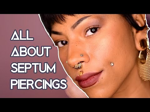 Everything You Need to Know About Septum Piercings