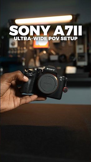 Sony A7II Ultra-Wide POV Setup is 🔥#sony #a7ii