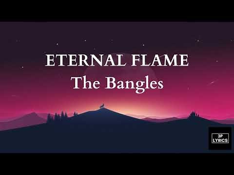ETERNAL FLAME - The Bangles (Lyrics)