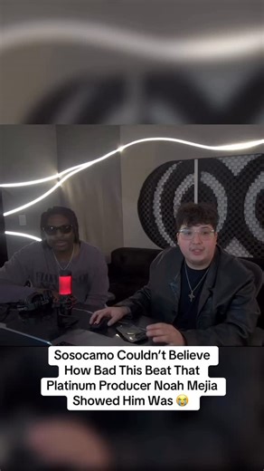 Noah Mejia on Instagram: "The beat wasn’t that bad #fyp #twitch #producer #sosocamo #ﬂstudio"