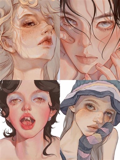 Complete Portrait Kit for Procreate - 27 Brushes   6 Color Palettes - Etsy