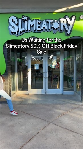 Slimeatory fam on Instagram: "Come get your slimes for 50% off today only! #slimeatory #slimeshop #trending #blackfriday"