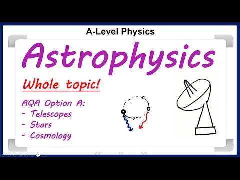 Whole AQA Astrophysics topic in 59 mins