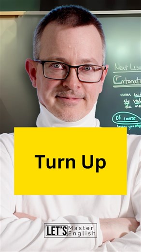Ever had something just magically appear, or someone show up out of nowhere? That’s exactly when native speakers say turn up! Whether it’s a lost item or someone arriving unexpectedly, this is the phrase fluent speakers use. Save this reel and start using turn up to sound more natural in real conversations. 👉 Want to master real English with confidence? Get my FREE lesson here: https://www.letsmasterenglish.com/free-lesson #phrasalverbs #turnup #learnenglish #englishreels #speakenglish #english