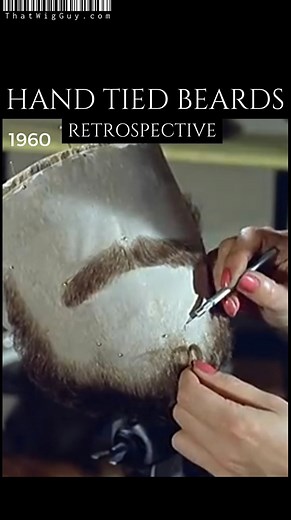 🌉🏌🏽‍♂️🌃 1960 • Beard Making Retrospective💈 Looking back at the build process for hand tied beards and mustache’s. * Original footage sourced from the British Pathè. —————— New York Private Wig Making Workshops Link in Bio. • • • • • #wigmaking #wigmaker #wigmakingclass #wigs #vintagefashion #mensfashion #barberlife #barbernation #wigfoundation #wigmakingclasses #wigmakingcourse #wigtutorial #wig #europe #vintage #hairtransformation #newyorkcity #beautytransformation #wigknotting #hairventil