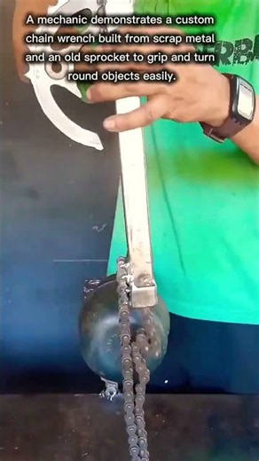 How to Make a Homemade Chain Pipe Wrench