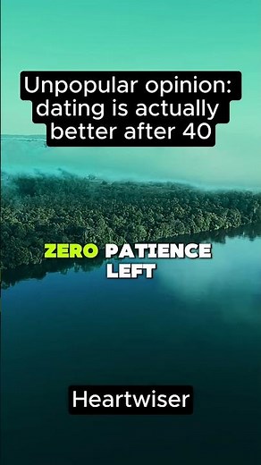 Dating after 40 hits different #healthyrelationships #datingover40