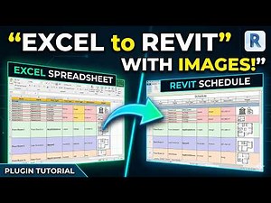 Import Excel to Revit with Original Formatting and Images
