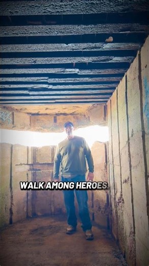 Mike takes us inside this incredible bunker. #ww2history