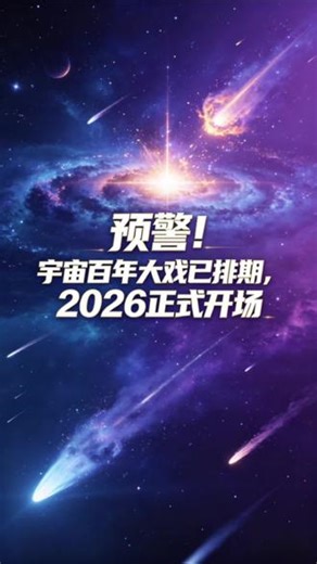 横跨百年的宇宙惊天大戏，已经正式排期！从2026到2092，恒星爆炸、世纪日全食、小行星惊险掠过、哈雷彗星重磅回归……全是这辈子难得一遇的星空名场面，抬头就是宇宙级震撼#探索宇宙 #天文科普 #天文奇观 #恒星碰撞 #视觉震撼