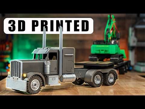 3D Printed RC Semi Truck - DIY
