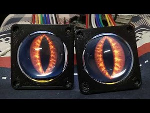 Fursuit LCD Eyes - Adafruit Eyes Bonnet Raspberry Pi experiment