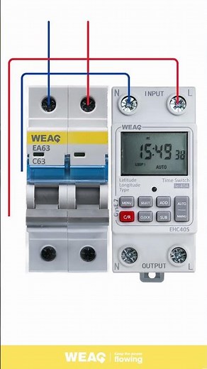 Timer Switch and MCB Wiring Tutorial: Time-Based Circuit Control.