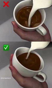 latte art step tutorial for beginners