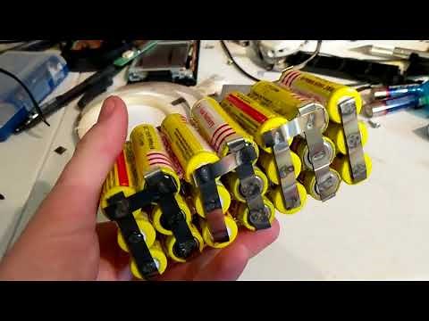 How to make a 24V li-ion battery pack.