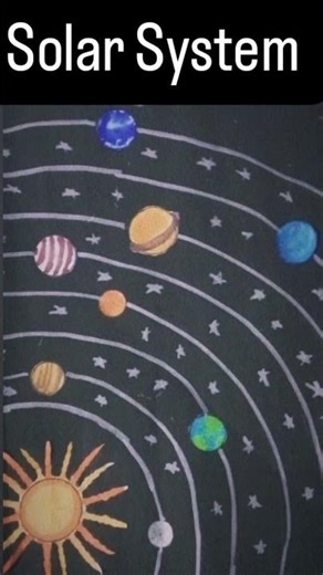 ★#Solar System#★. Make chart paper#project