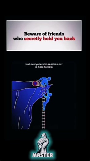 Beware of friends who secretly hold you back. #motivation #mindset #selfimprovement