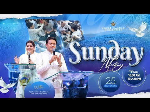 💫 GLORIOUS SUNDAY MEETING । 25-01-2026 💫 #live | @AnkurNarulaMinistries ​