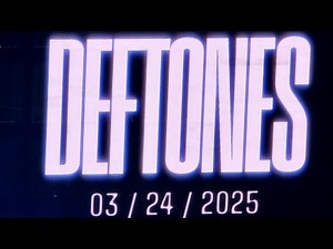 Deftones - Full Concert 3/24/2025 Charlotte, NC