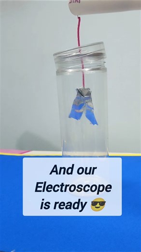Electroscope #homemade electroscope #diy #science