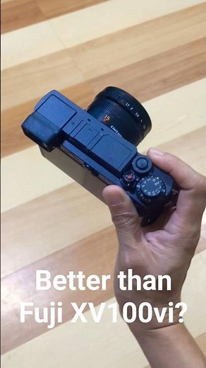 Is this Lumix GX9 better than the Fuji XV100vi?