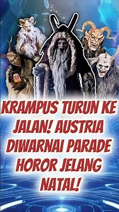 Krampus Tradition in Austria Brings Christmas Horror!? #gracetertaint #christmas #krampuslauf