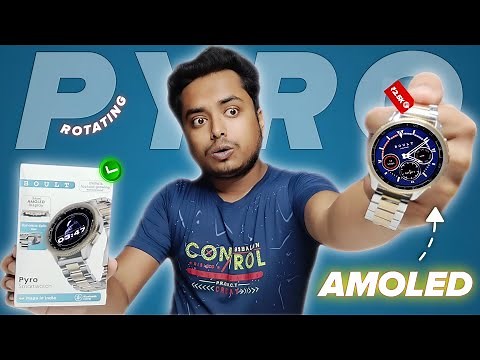 Boult Pyro Smartwatch Review🔥- 1.43" AMOLED Display | Rotating Bezel || Boult Pyro Rotating Bezel