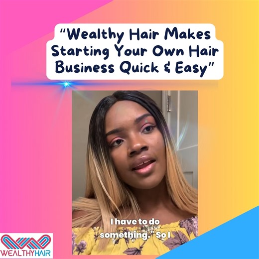 Turn Your Hair Passion Into Profit: The Quick & Easy Way! Ready to stop dreaming and start earning? You don't need a huge budget or a business degree to enter the multi-billion dollar hair industry. Join our free masterclass and learn how to start a hair business with minimal investment and zero overwhelm. As client Augustine shared, "Wealthy Hair Makes Starting Your Own Hair Business Quick & Easy." We provide the exact blueprint, so you can rise above the competition and achieve success fast. D