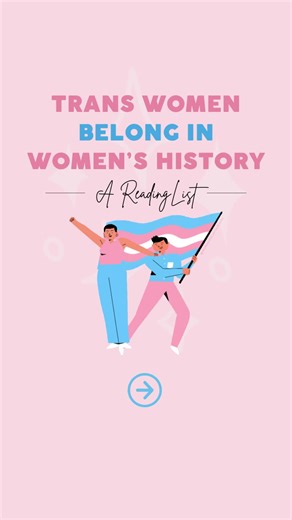 Trans women (and girls) are amazing 😌🏳️‍⚧️🩷 That’s it, that’s the post. (Not really, but it could be!) As we celebrate #WomensHistoryMonth , let’s remember that trans women are an essential and vital part of our history—not to mention all the incredible trans women today who are history- and future-makers in their own right. It was two trans women, Marsha P. Johnson and Sylvia Rivera, who are credited for starting the famous Stonewall Uprisings, the catalyst for the queer rights movement as w