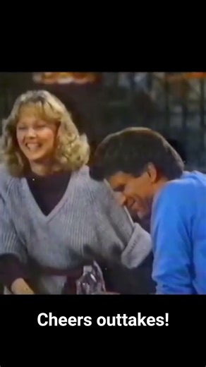 Outtakes from early Cheers episodes #funny #cheers #tv #outtakes #bloopers