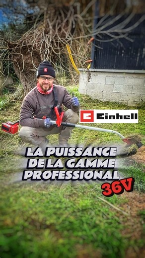 Sébastien BONFILS on Instagram: "🔥 TEST TERRAIN – ÇA COUPE SÉVÈRE DANS LE JARDIN ! 🔥 Aujourd’hui, je mets à l’épreuve le coupe-bordures sans fil GP-CT 36/35 Li BL-Solo de chez @einhell_fr 💪🌿 Spoiler alert : ça envoie du lourd 😎 ⚡ 36V de puissance grâce à la techno Twin-Pack (2 batteries 18V Power X-Change) 🔋 Moteur Brushless PurePOWER : plus de pêche, plus d’autonomie… et garanti 10 ans après enregistrement 🔥 ✂️ Coupe nette et précise avec son système de fil performant et l’avance automat