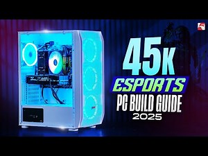 45K eSports Gaming PC Build Guide ft. Ryzen 7 5700X & RX580 Ninja