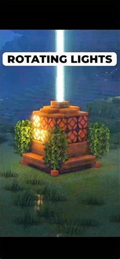 Minecraft Rotating Light 😲😲😲