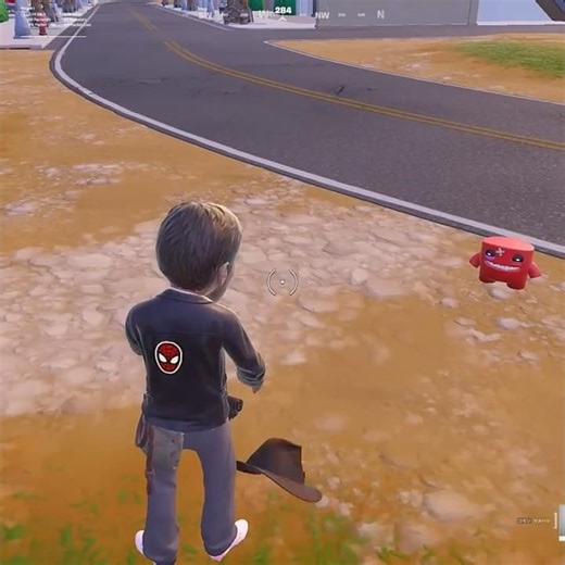 When your head is huge, if you use the emote to remove your mask... #Fortnite #shorts