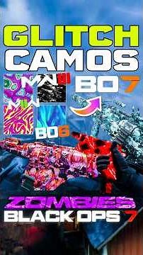 *GLITCH* BO6, MW2, and MW3 Camos in BO7 #bo7zombies #fyp #shorts #codzombies #cod #gaming #bo7 #fypシ