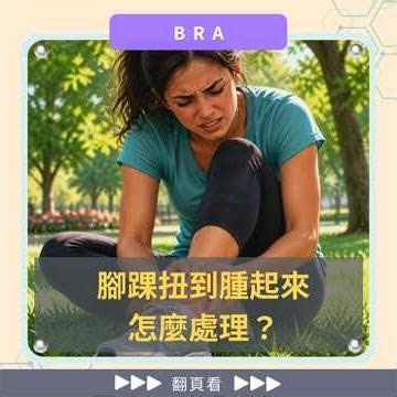 腳踝扭到腫起來怎麼處理呢 #腳踝扭傷處理 #急性傷害處理 #扭傷冰敷 #腳踝腫脹 #日常急救