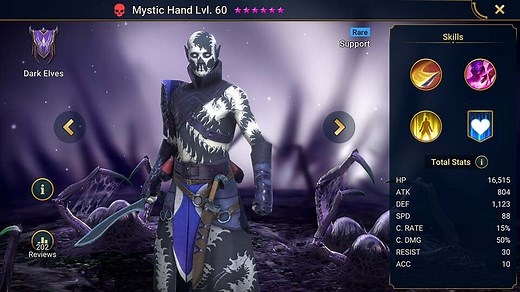 Mystic Hand - HellHades - Raid Shadow Legends
