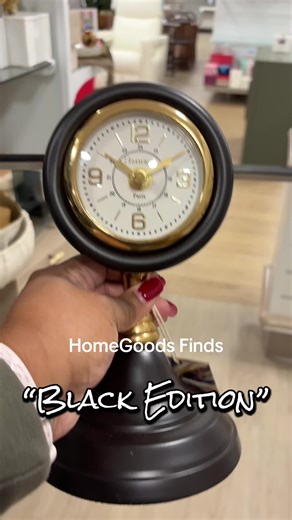 Happy New Year! Black decor lovers, this one’s for you 🖤✨ @HomeGoods finds. #homegoods #blackdecor #personalshopper #happynewyear #fyp