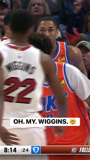 Aaron Wiggins ELEVATES for the MONSTROUS LEFT-HAND SLAM! 💪💥 MIA-OKC • NBA League Pass Tap to Watch ➡️ https://www.nba.com/how-to-watch-game-redirect/0022500553?partnerRef=NBA&platform=Facebook&surface=Post | NBA