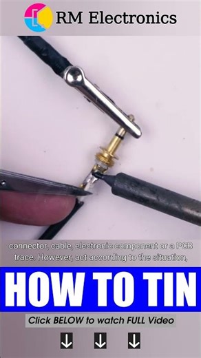 How to tin parts correctly. : Mastering SOLDERING. TOP 10 mistakes YOU make as a beginner!