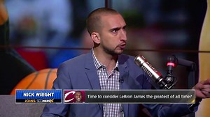13M views · 32K reactions | "Someone needs to come to me and explain to me what Jordan is better at than LeBron James without saying the words 6 rings." — Nick Wright | The Herd | Facebook