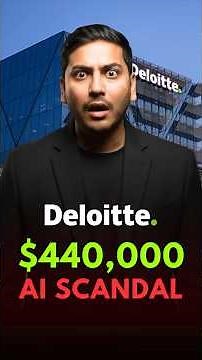 Deloitte caught out using AI in $440,000 report | CA Nitin Sharma